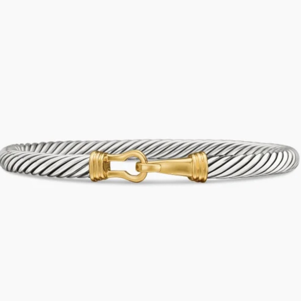 David Yurman Buckle Classic Cable Bracelet